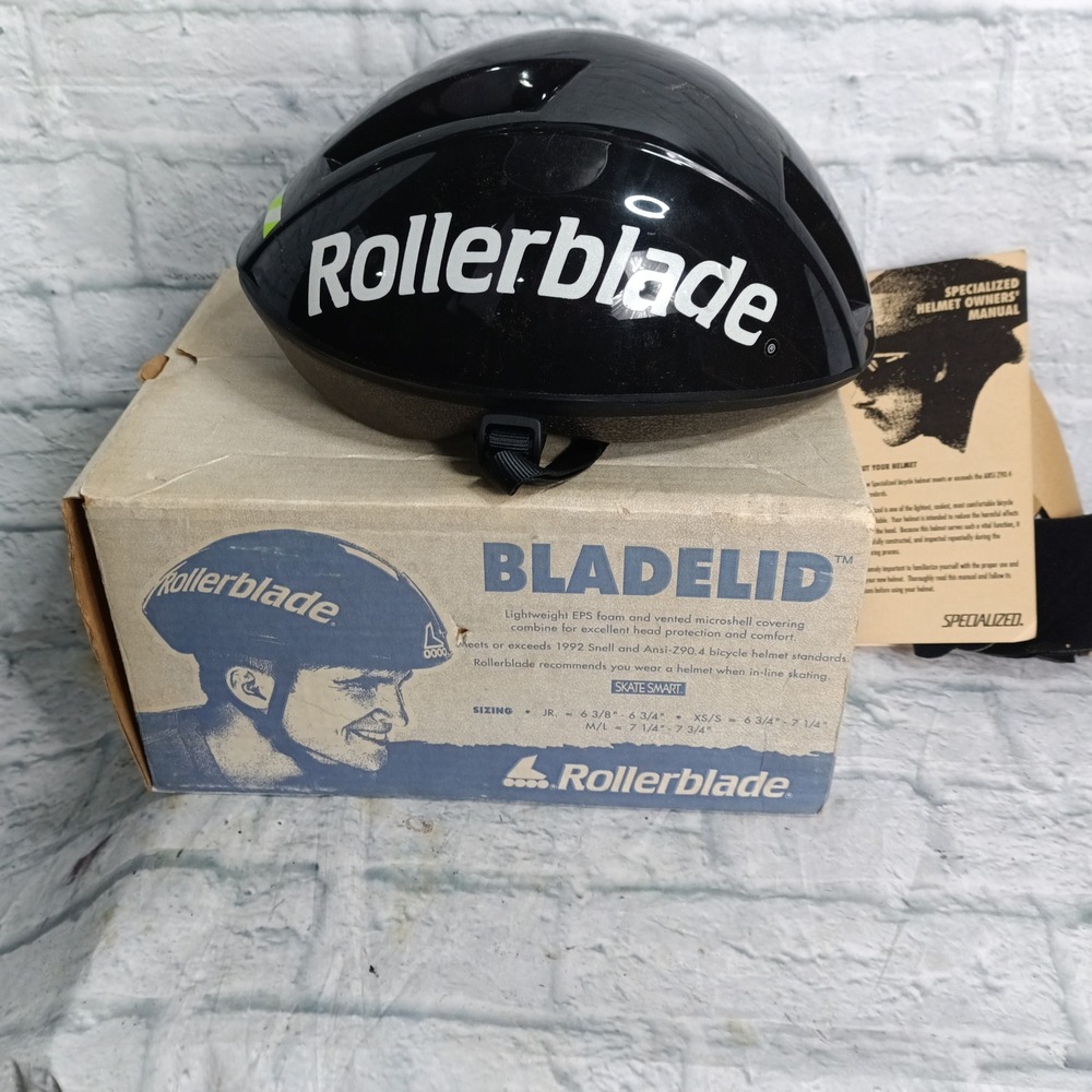 Rollerblade BladeLid Vintage 90s Inline Skate Helmet Black XS/S   Specialized